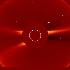 Image of solar wind