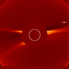 Image of solar wind