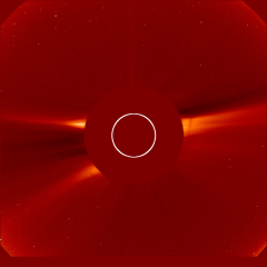 Image of solar wind