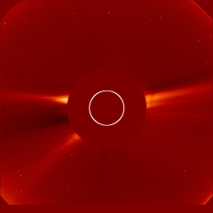 Image of solar wind