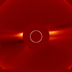 Image of solar wind