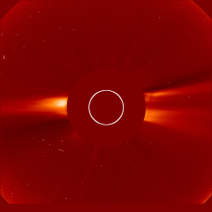 Image of solar wind