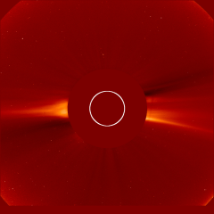 Image of solar wind