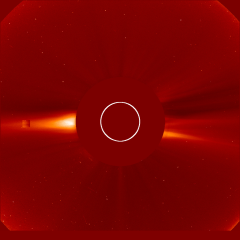 Image of solar wind