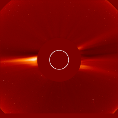 Image of solar wind