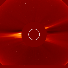 Image of solar wind