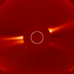 Image of solar wind