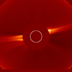 Image of solar wind