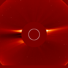 Image of solar wind