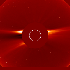 Image of solar wind