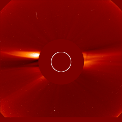 Image of solar wind