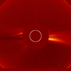 Image of solar wind