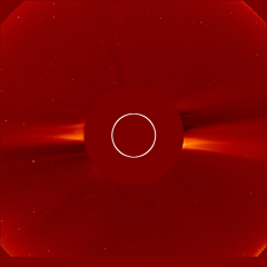 Image of solar wind