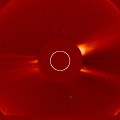 Image of solar wind