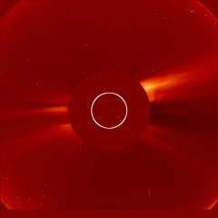 Image of solar wind