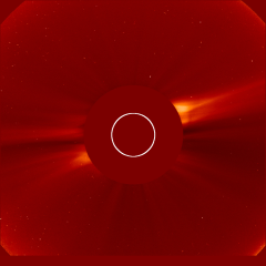 Image of solar wind