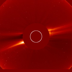 Image of solar wind