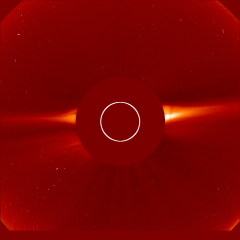 Image of solar wind