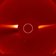 Image of solar wind