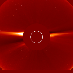 Image of solar wind