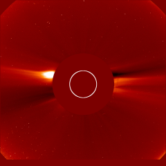 Image of solar wind