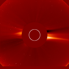 Image of solar wind