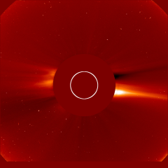 Image of solar wind