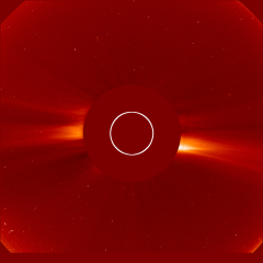 Image of solar wind