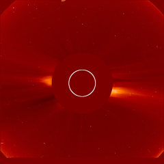 Image of solar wind