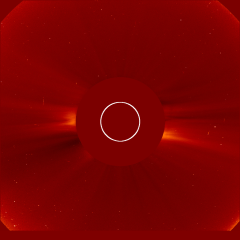 Image of solar wind