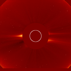 Image of solar wind