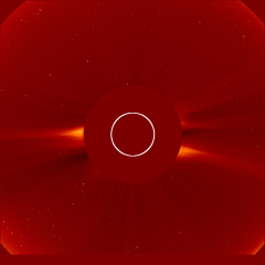 Image of solar wind