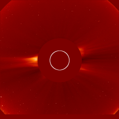 Image of solar wind