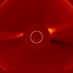 Image of solar wind