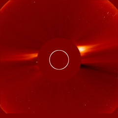 Image of solar wind