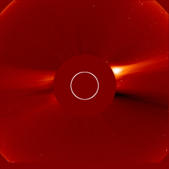 Image of solar wind