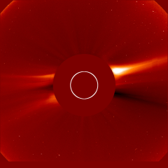 Image of solar wind