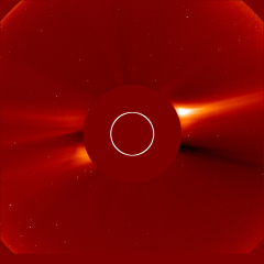 Image of solar wind