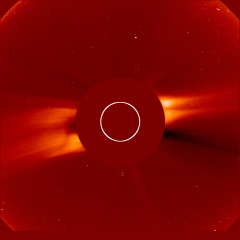 Image of solar wind