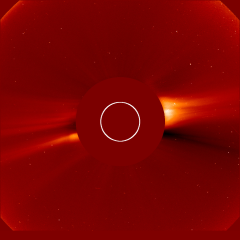 Image of solar wind