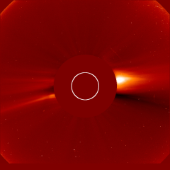 Image of solar wind