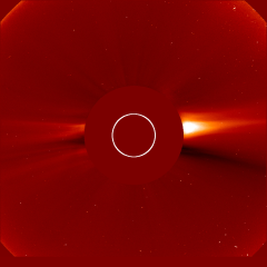 Image of solar wind