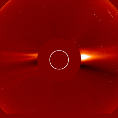 Image of solar wind