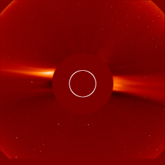 Image of solar wind