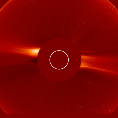 Image of solar wind