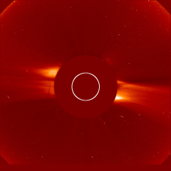 Image of solar wind