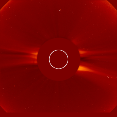 Image of solar wind