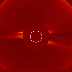 Image of solar wind