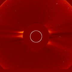 Image of solar wind