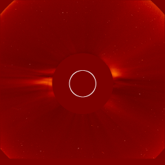 Image of solar wind